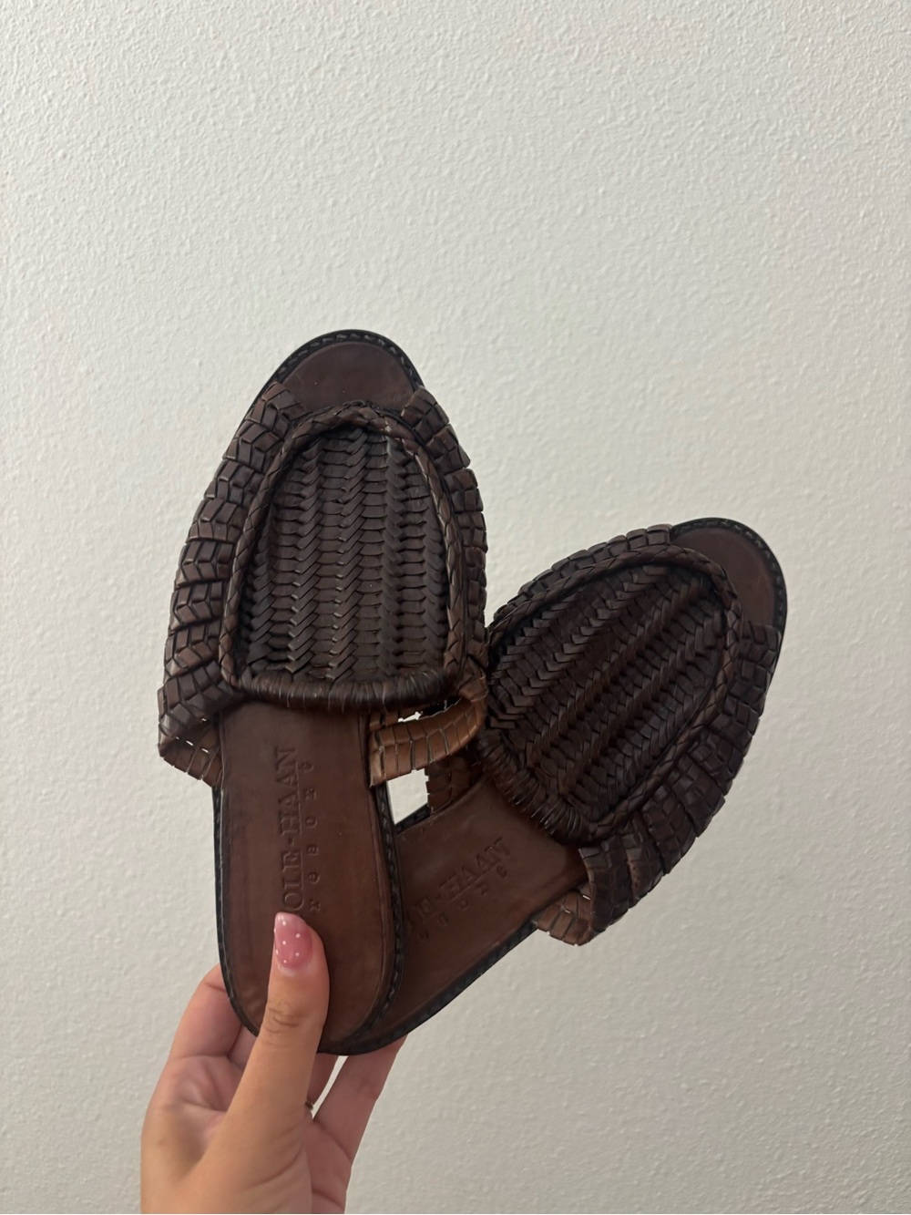 Vintage Cole haan leather mules